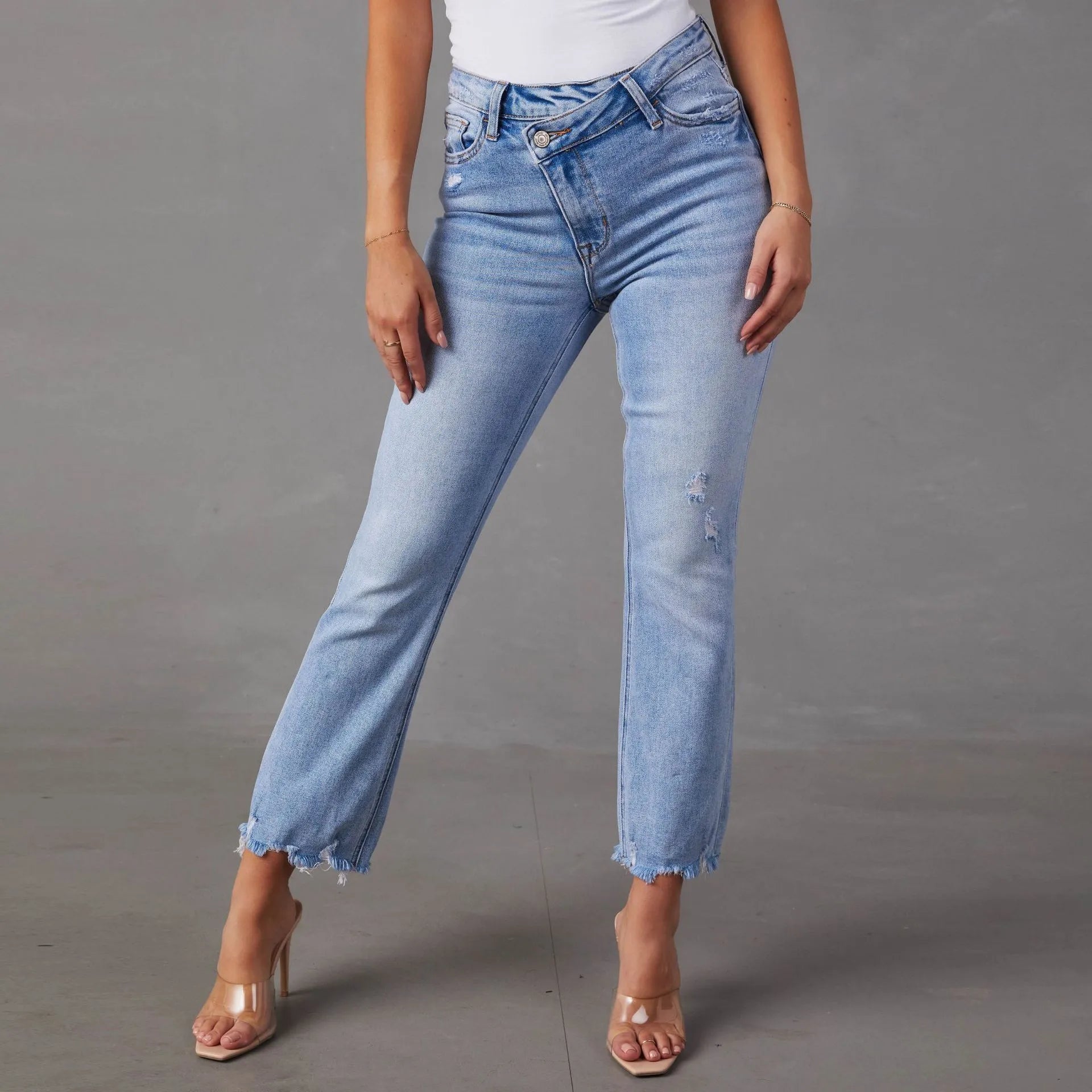 Women'S Stretch Straight Jeans