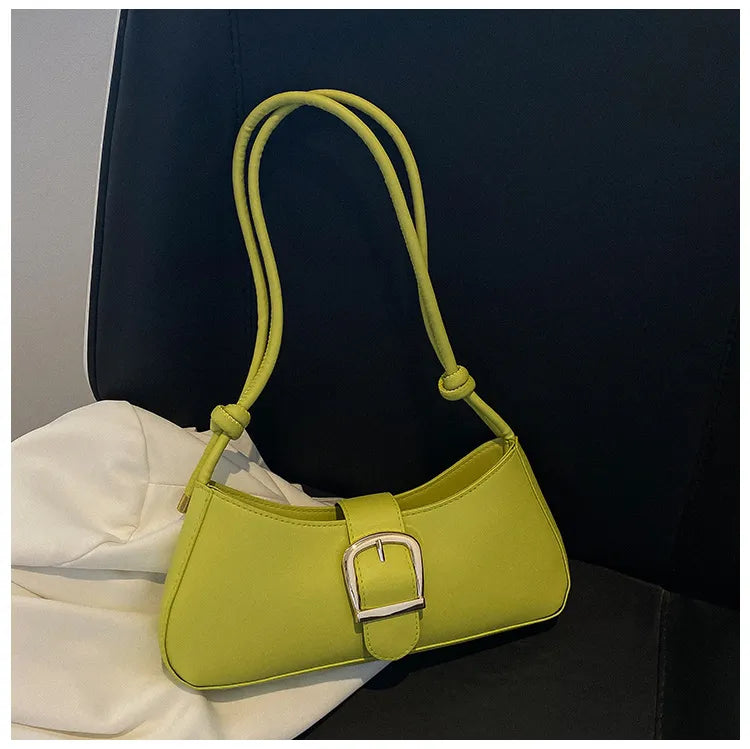 Women'S Fashion Solid Color Underarm Bag