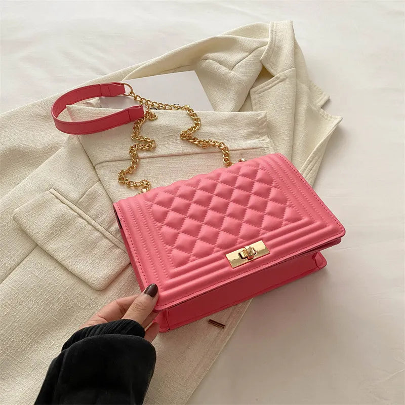 Women Square Chain Shoulder Bag