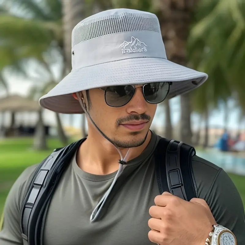 Men's Foldable Mesh Breathable Sun Hat