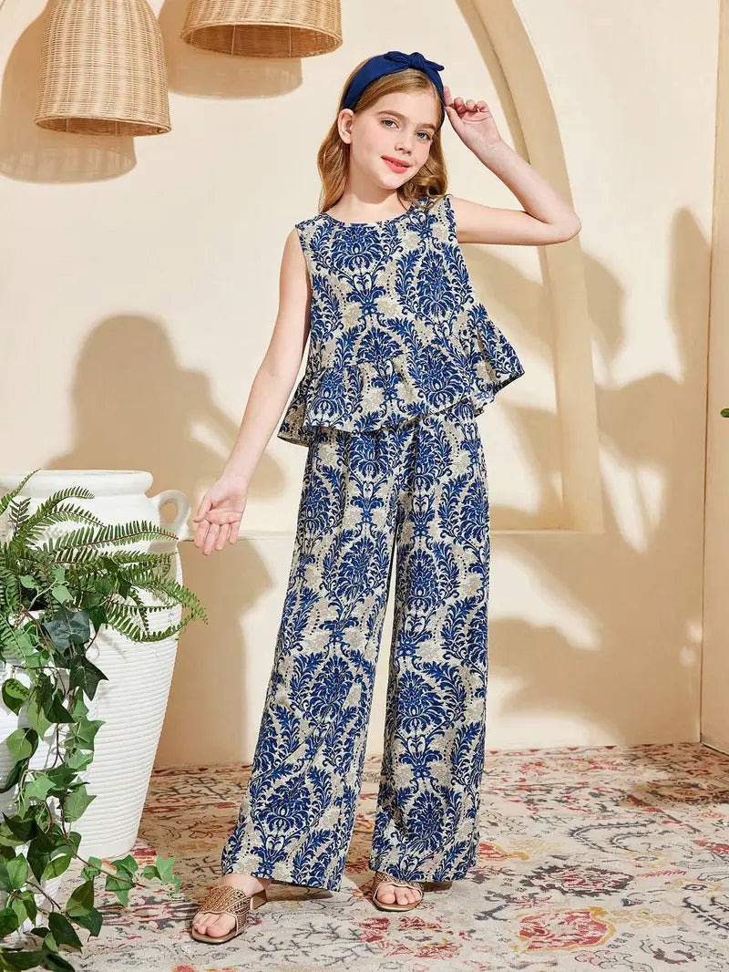 2pcs Tween Girl Outfit