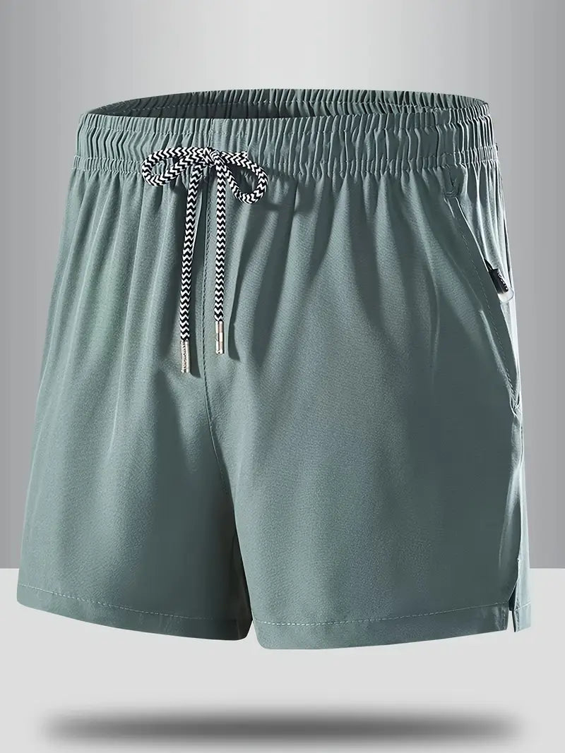 Men's Summer Running & Gym Shorts with Drawstring
