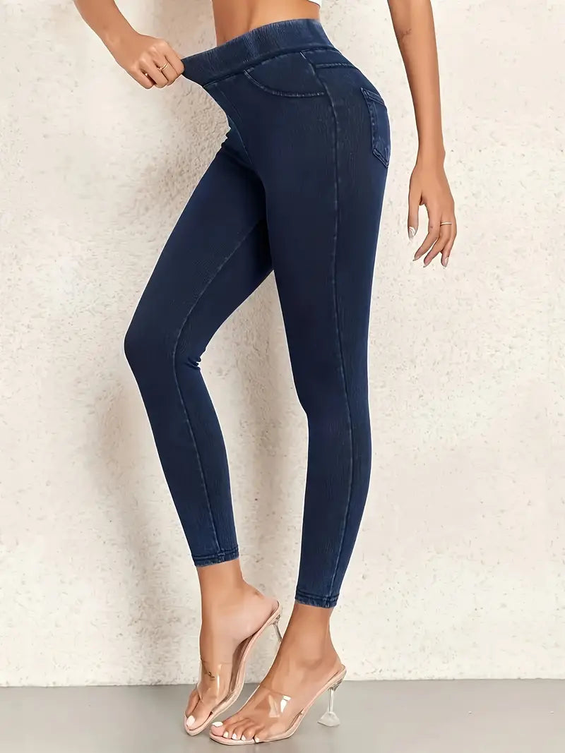 Stylish Stretchy Slim-Fit Jeans