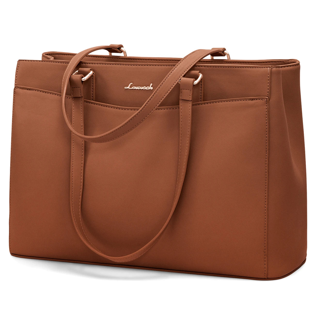 Women Work, Laptop Bag Teacher Tote Bags, Waterproof Faux Leather Computer Bag, Business
