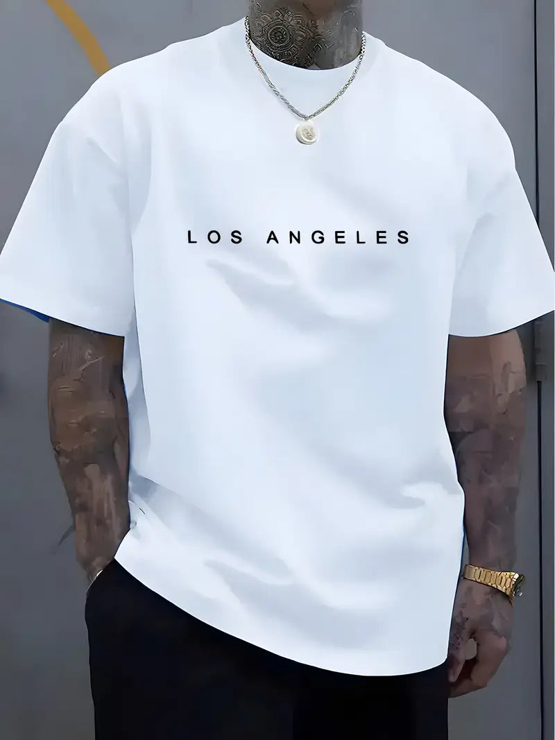 Men'S Trendy Round-Neck T-Shirt