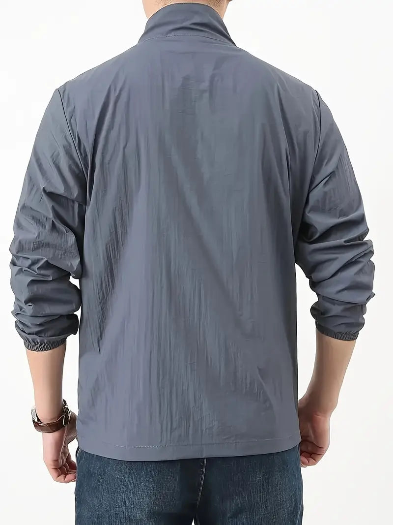 Men's Lightweight Hooded Nylon Jacket