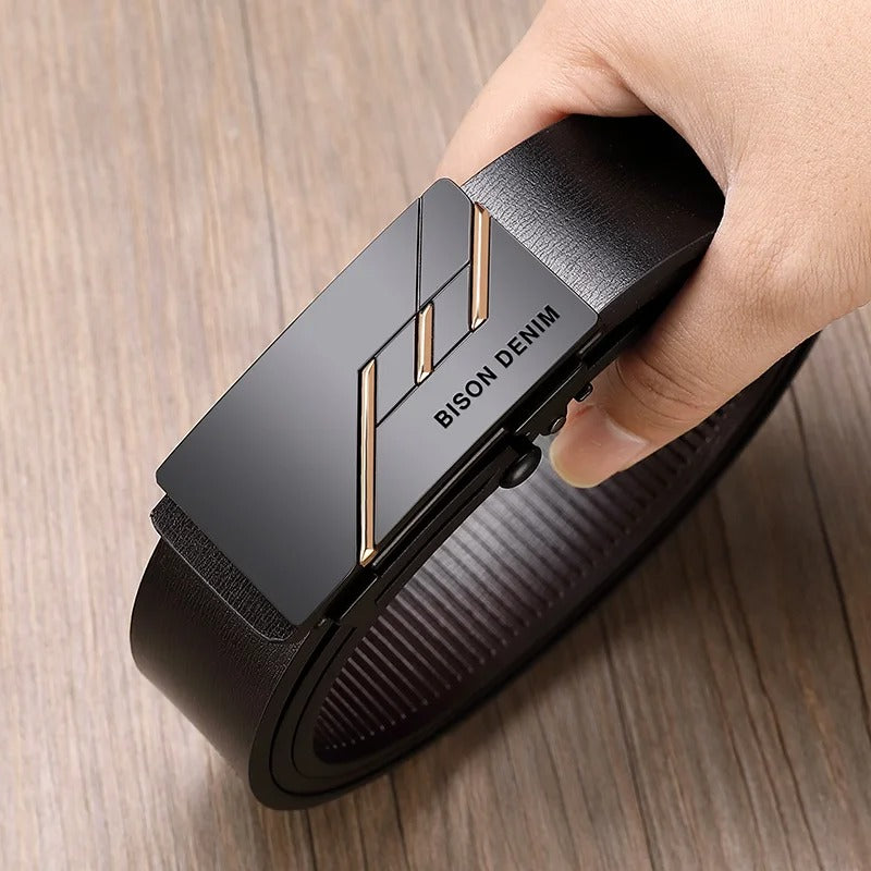 Men's Luxury Automatic Leather Belt