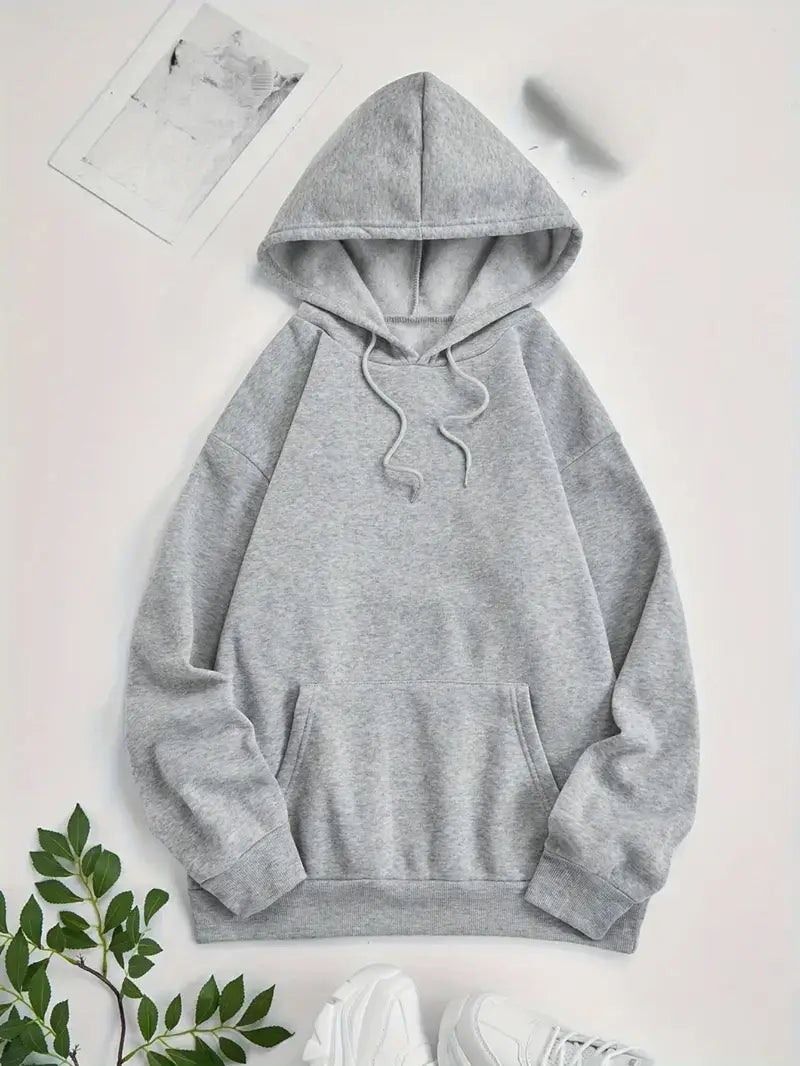 Men's Casual Solid Hoodie