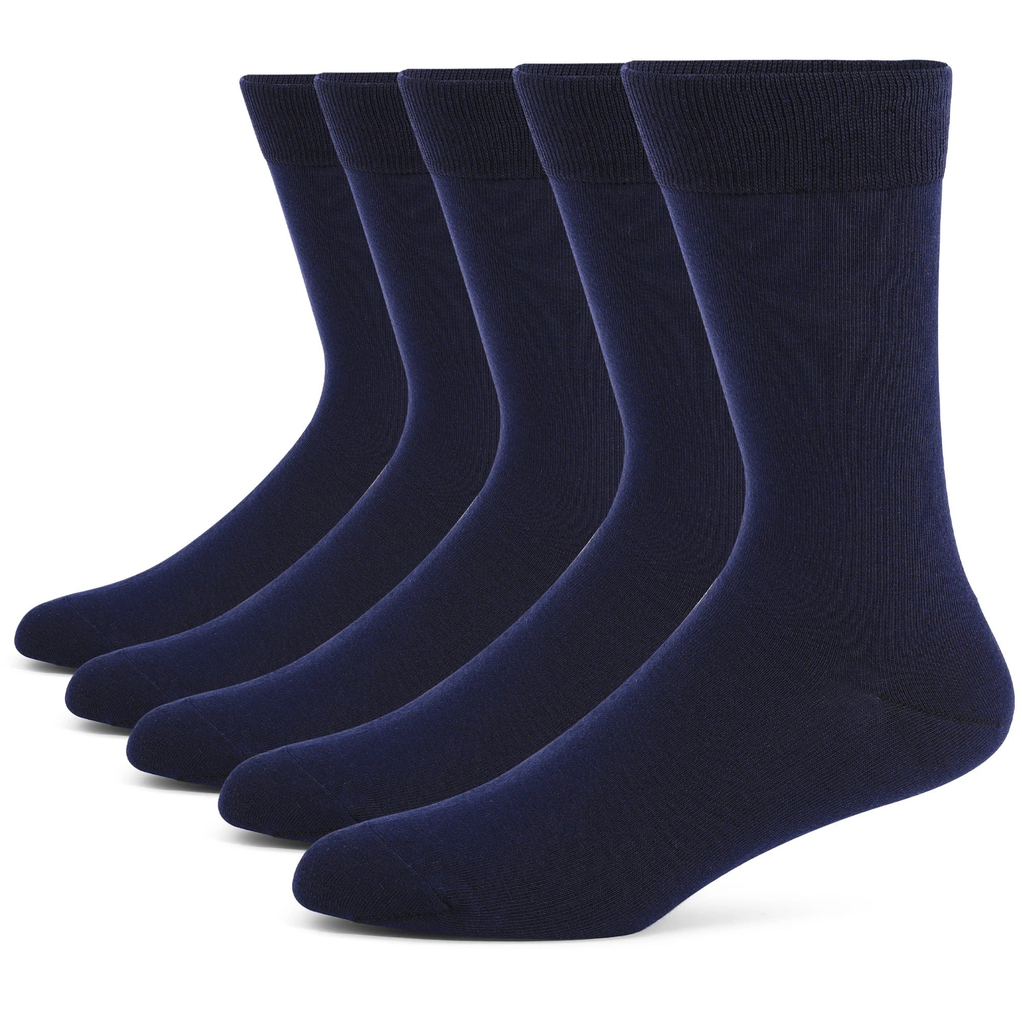 Men’s Plus Size Dress Socks – 5 Pairs