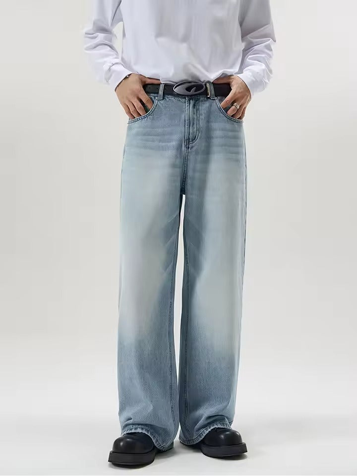 Men's Baggy Straight Jeans
