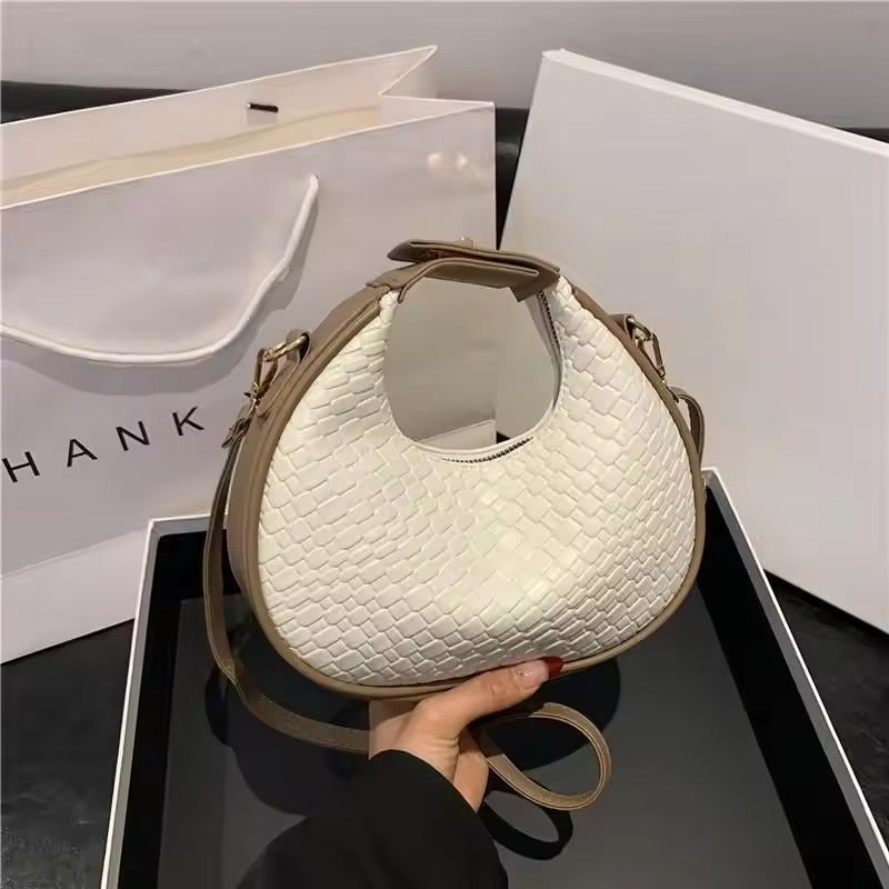 Mini Fashionable Retro Half Moon Bag
