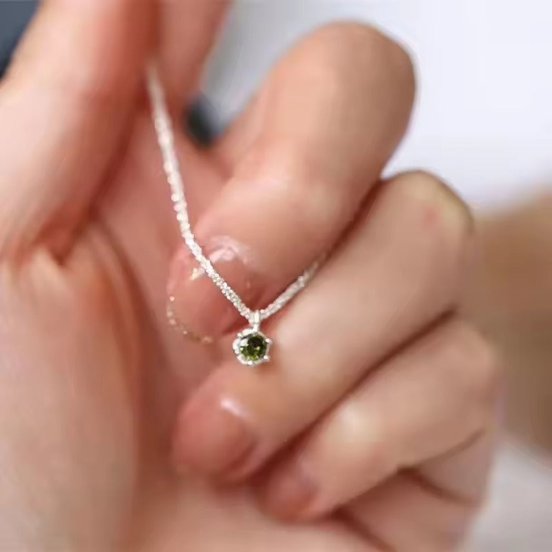 Sparkling Silver Choker Necklace
