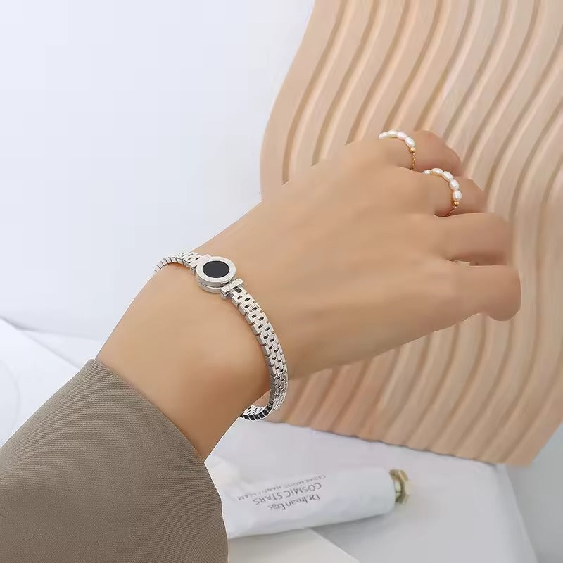 18K Gold Plated Love Letter Surgical Steel Bracelet