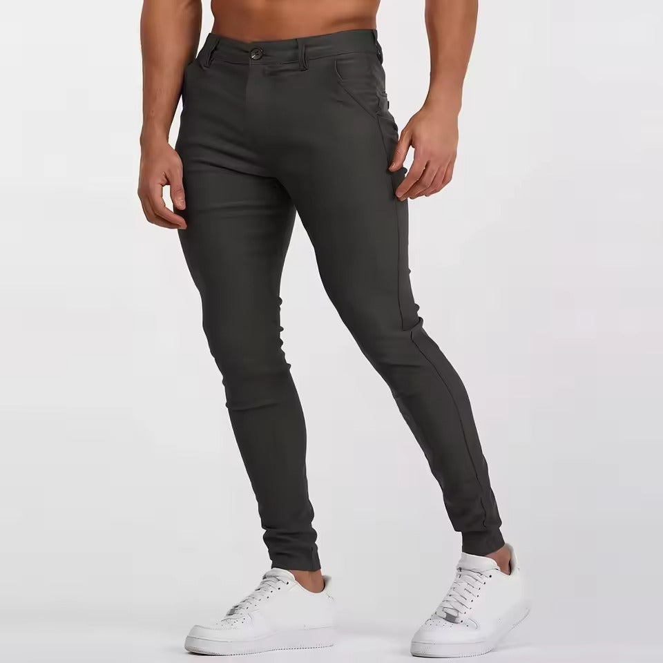 Men's Summer Slim Chino Pants