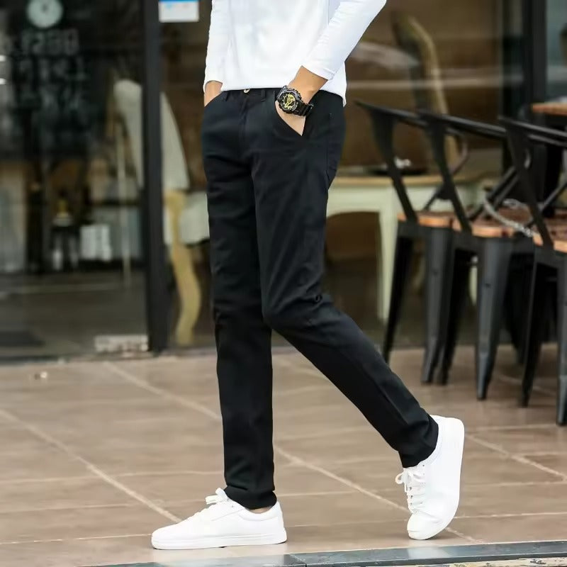 Men's High-Quality Slim Tapered Chino Pants