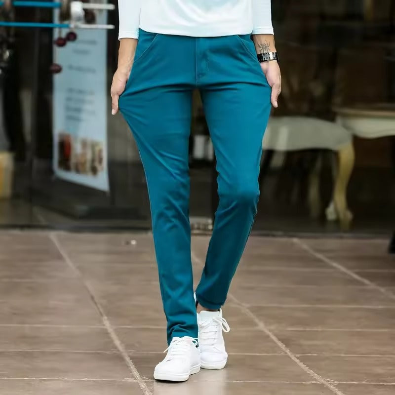 Men's High-Quality Slim Tapered Chino Pants