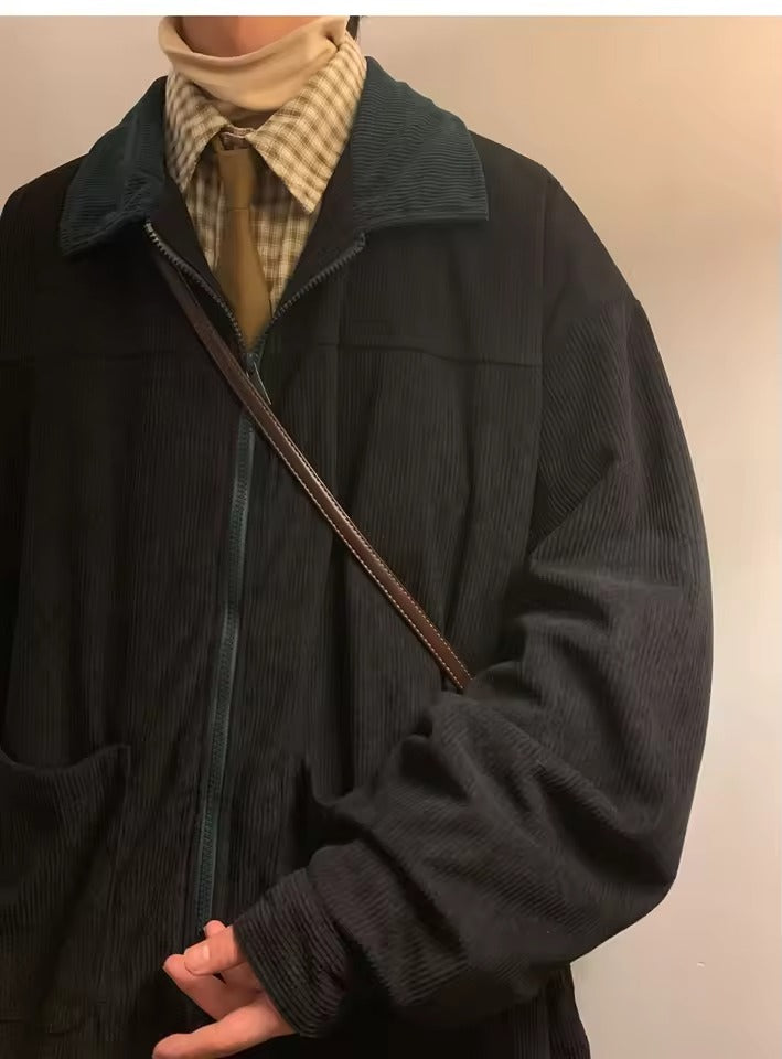 American Style Men's Vintage Bomber Jacket