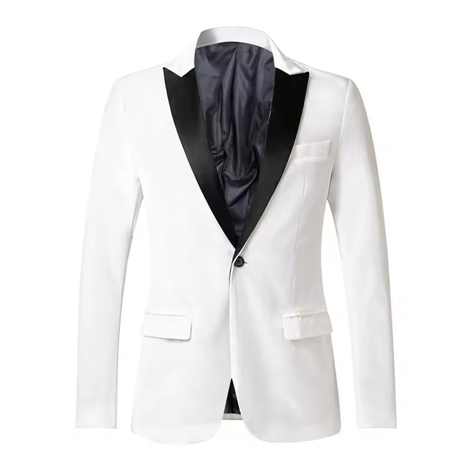 Men's Spring Velvet Blazer