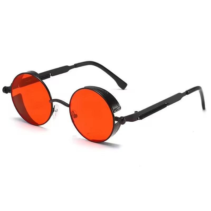 Steampunk Round Frame Sunglasses