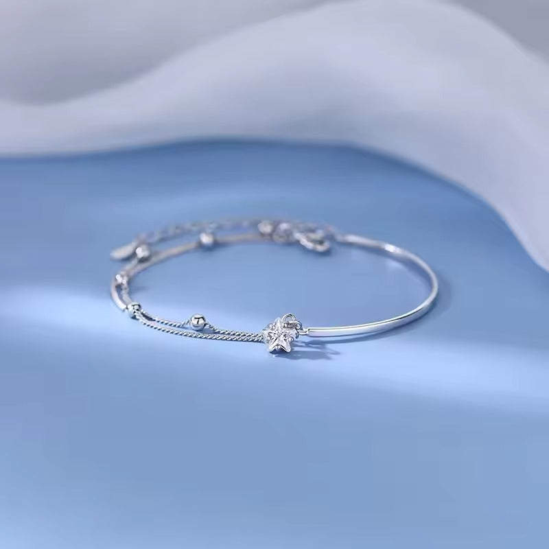Sterling Silver Star Bracelet