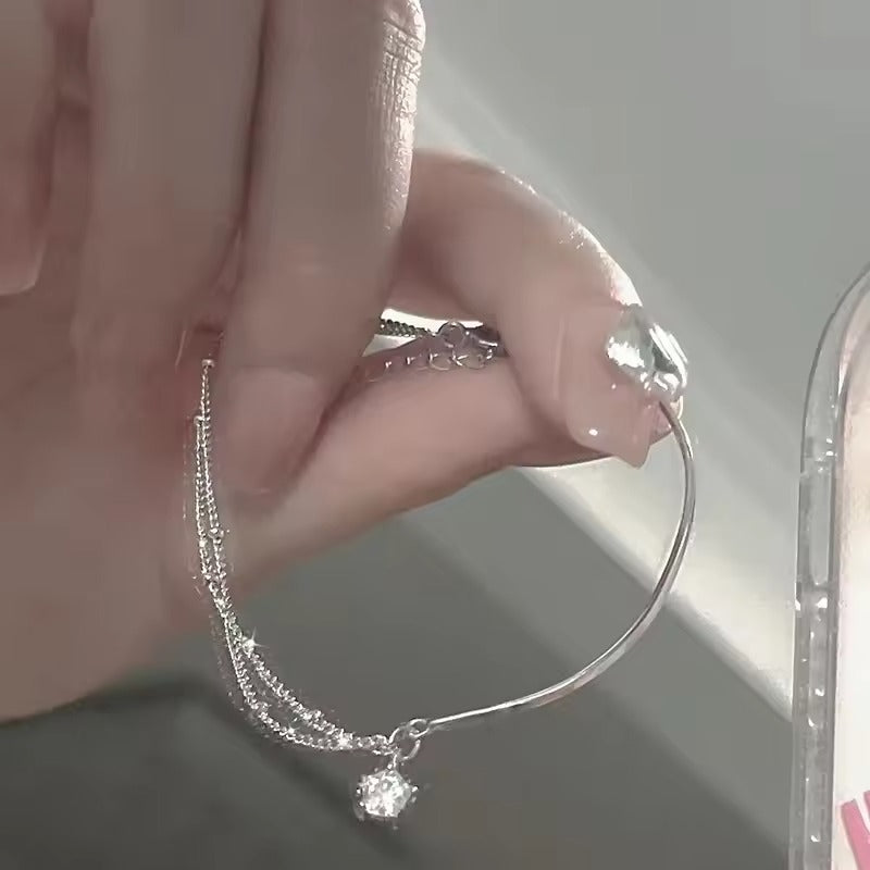 Sterling Silver Star Bracelet