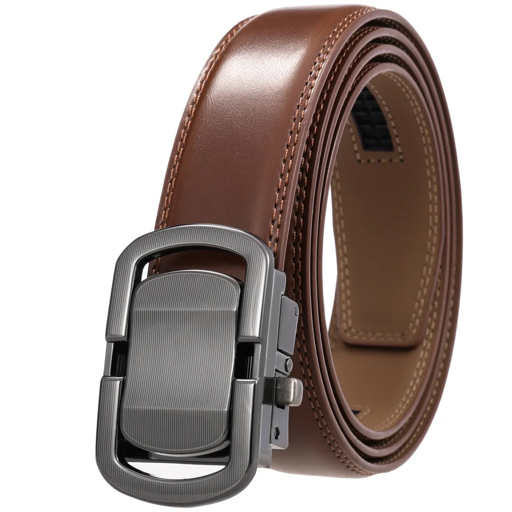 Men’s Genuine Leather Luxury Belt – 130cm