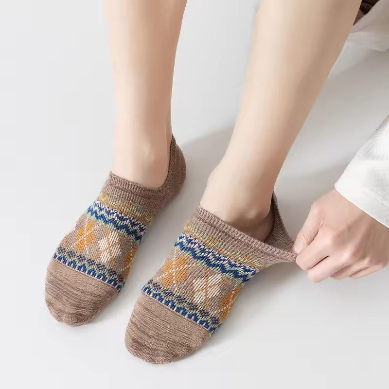 3 Pairs Men's No Show Socks