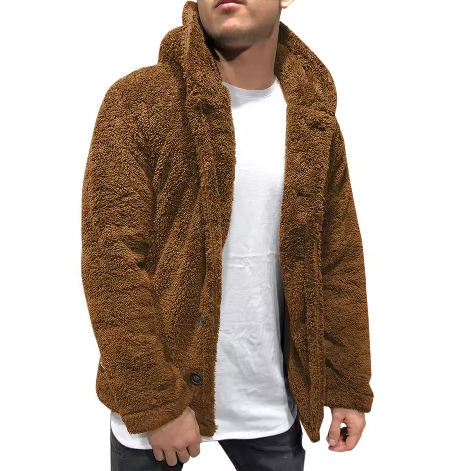 Autumn Winter Men's Hoodie Coat