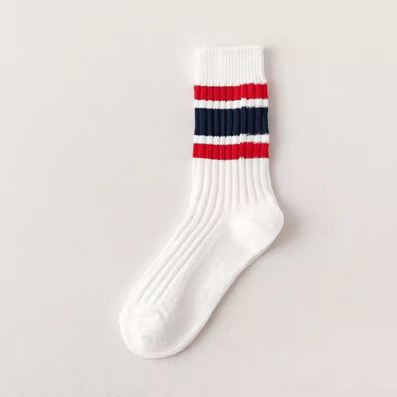 Men's Japanese Striped Loose Socks