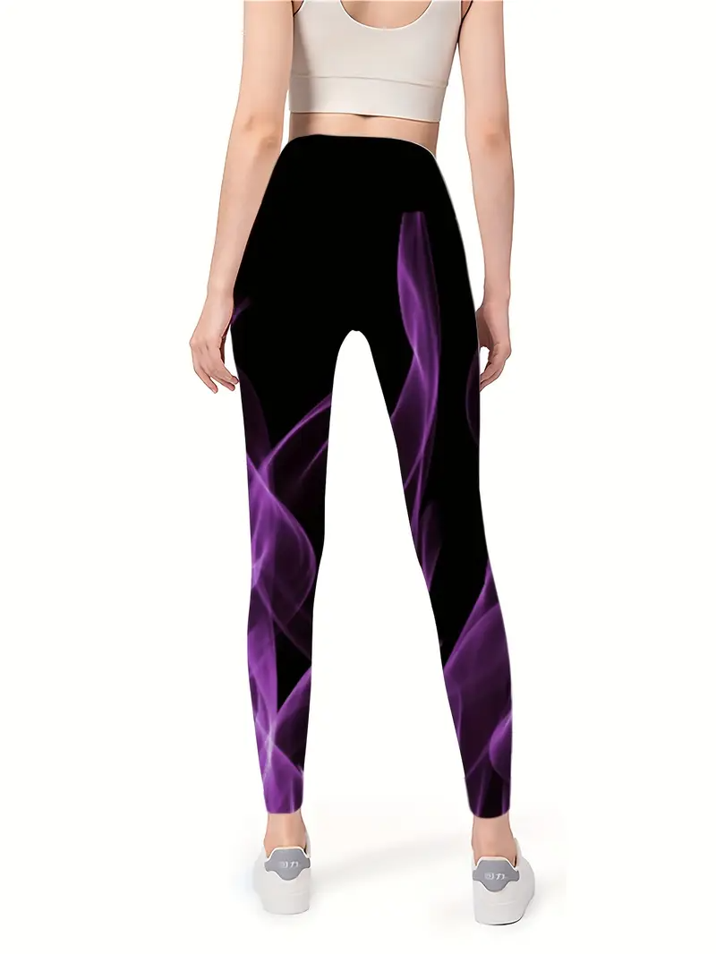 High-Waisted Lightweight Stretch Yoga Leggings