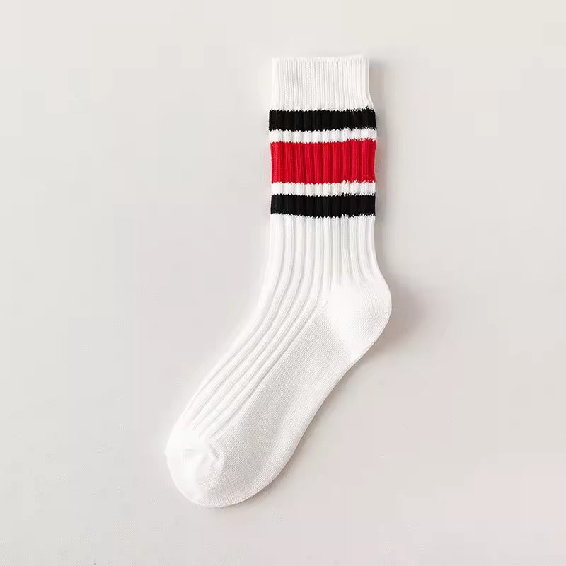 Men's Japanese Striped Loose Socks