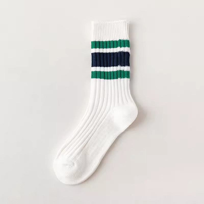 Men's Japanese Striped Loose Socks