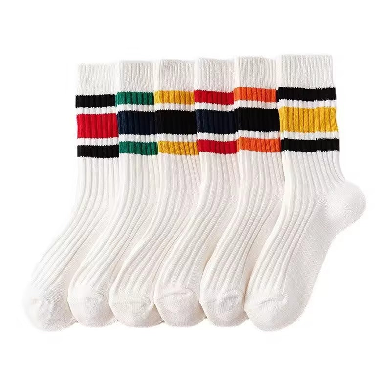 Men's Japanese Striped Loose Socks