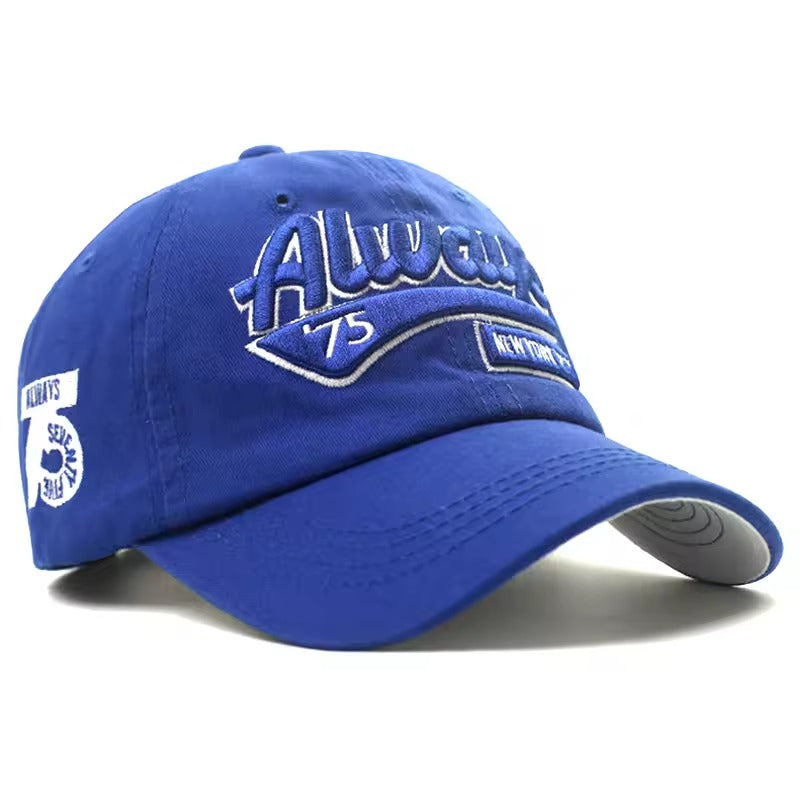 Unisex Retro Embroidered Snapback Hat