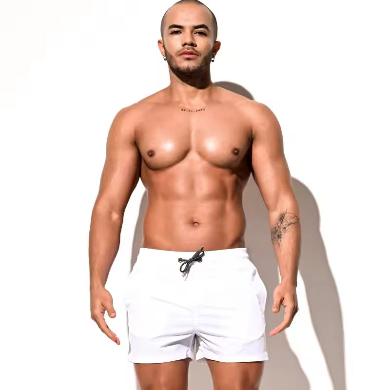 Desmiit Mens Swimming Shorts Swimwear Swim Trunks