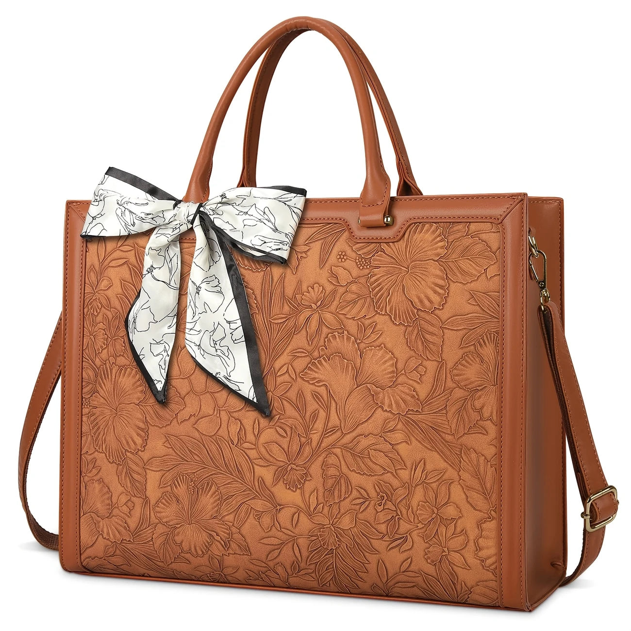 Women 15.6 Inch Laptop Tote Bag Computer Tote Bag Business Lightweight