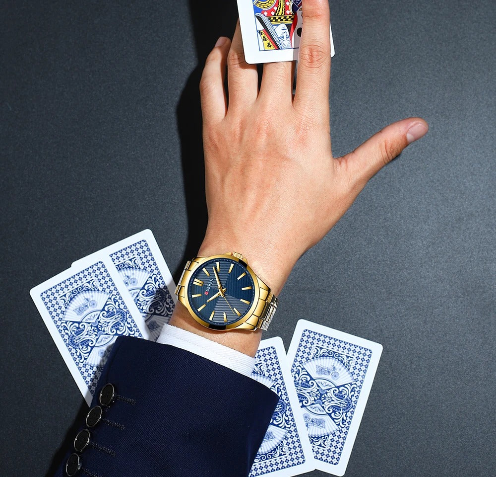 Men's Luxury Fashion Quartz Watch Waterproof