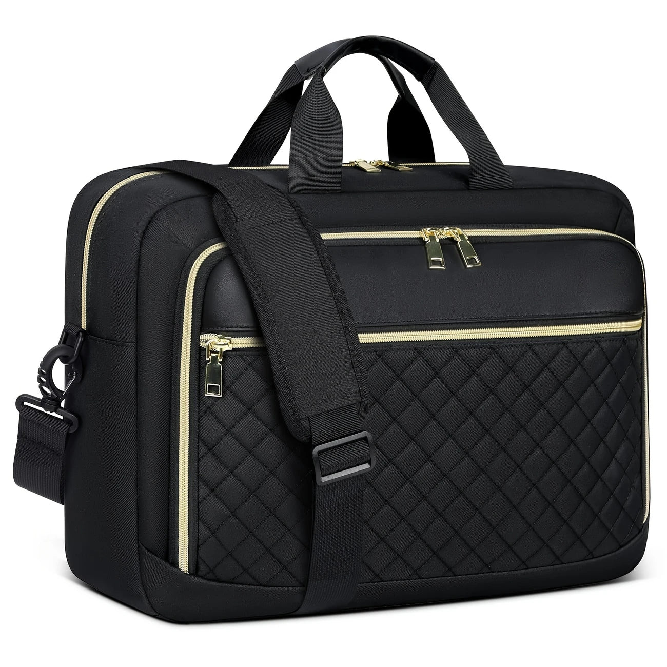 Women Men Laptop Messenger Bag Large Shoulder Computer Bag for Business Office
