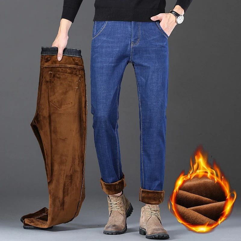 Men's Stretch Baggy Jeans Blue