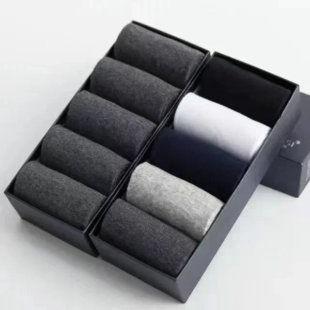 Men’s Pure Cotton Long Socks – 20 Pcs