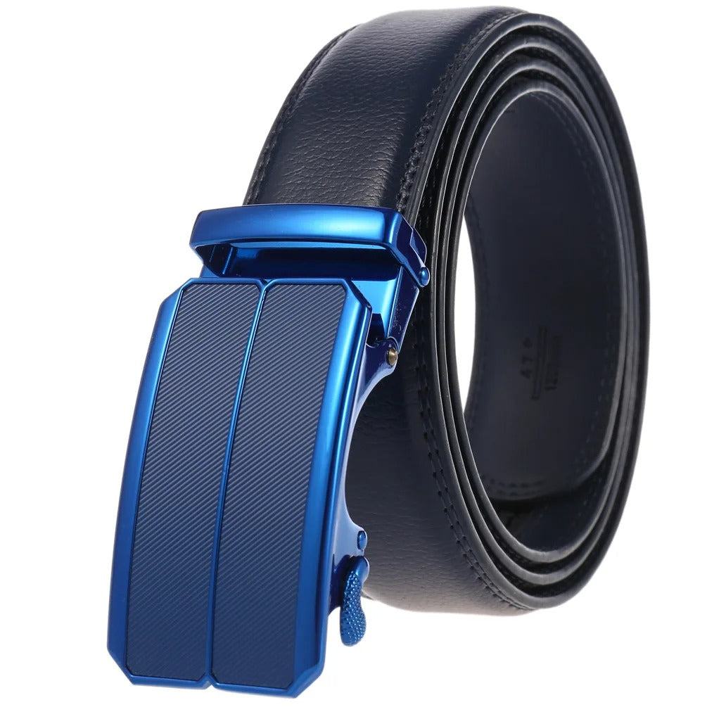 Luxury Designer Men's Ratchet Leather Belt