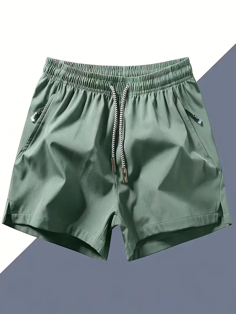 Men's Summer Running & Gym Shorts with Drawstring