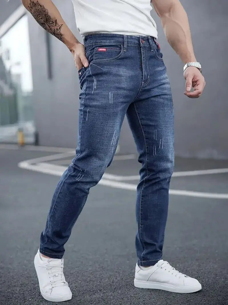 Men’s Slim Fit Pencil Jeans