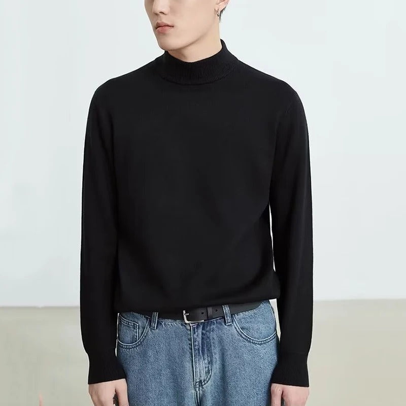 Men's High-Quality Colorful Knitted Pullover