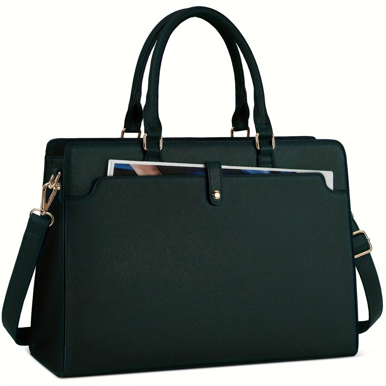 Women 15.6 Inch Laptop Tote Bag Work Bag Waterproof Womens Briefcase Business Office