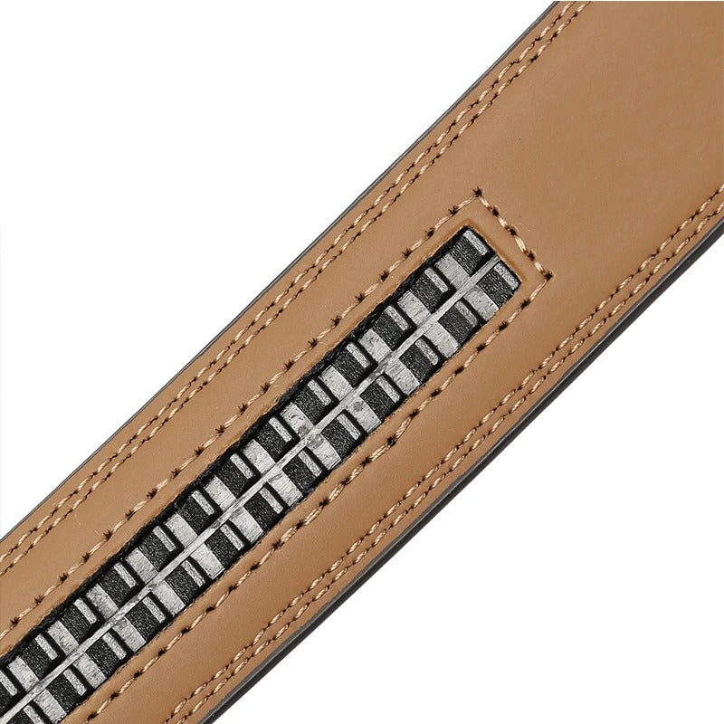 Men’s Genuine Leather Business Belt – 130cm