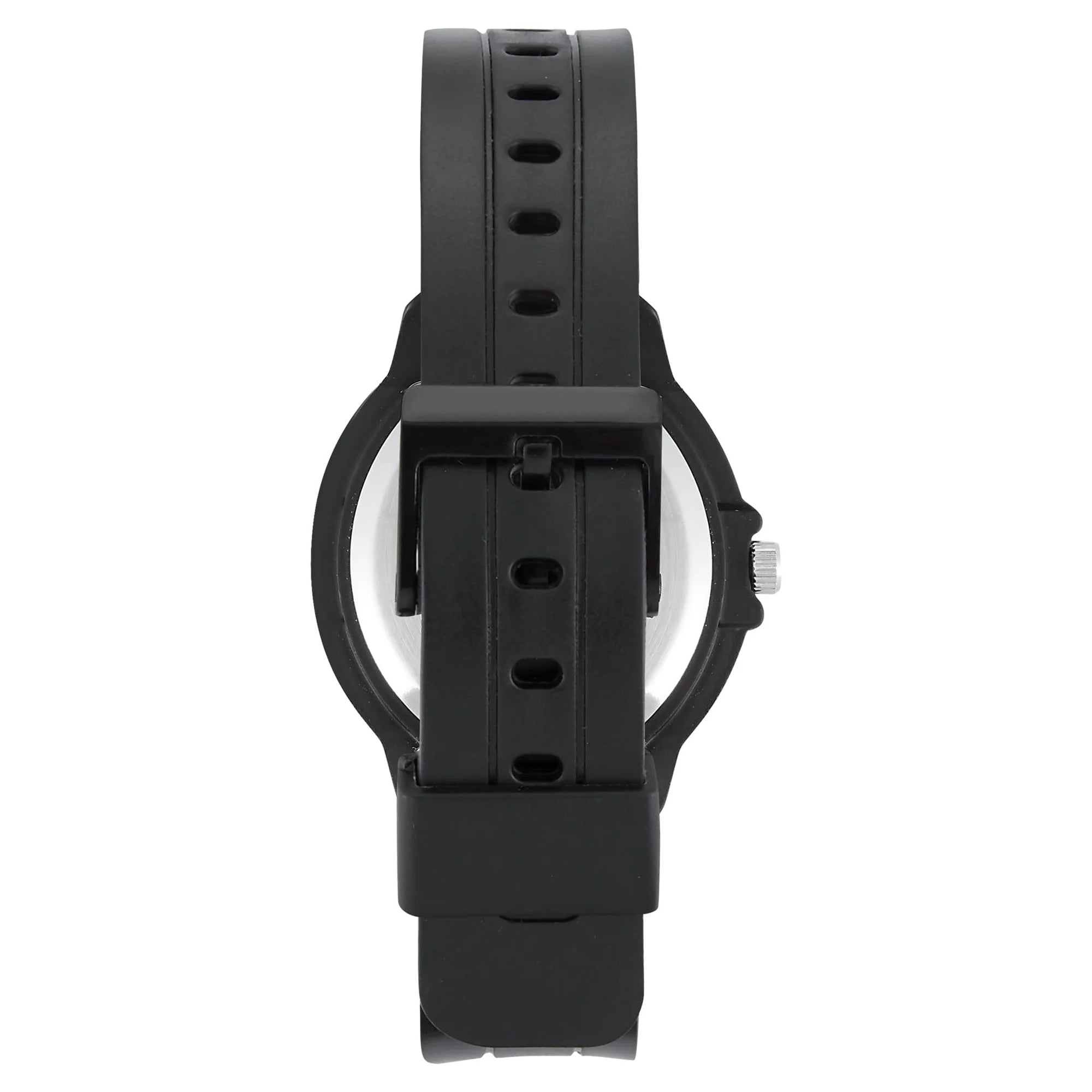 George Men's Black Strap Watch