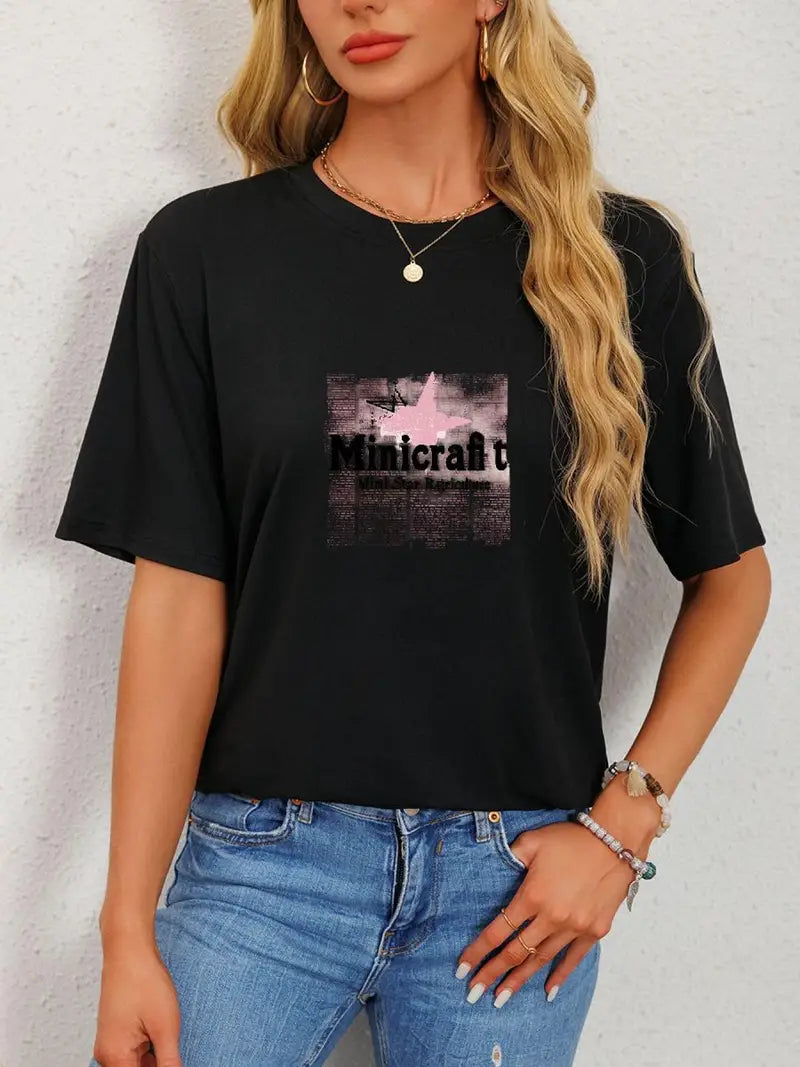 Women's Oversized Graphic T-Shirt