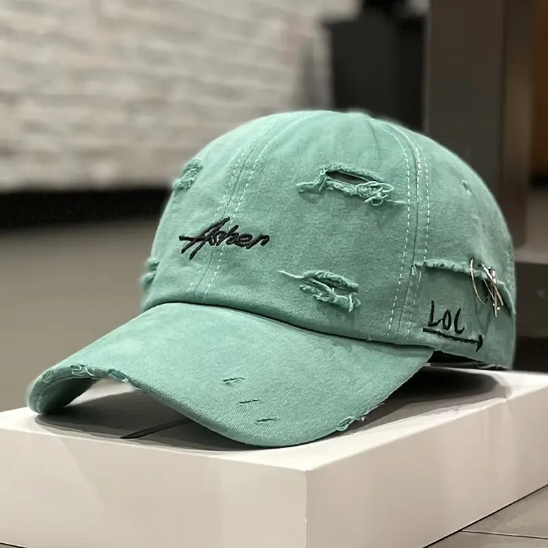 Soft Vintage Distressed Flag Baseball Cap