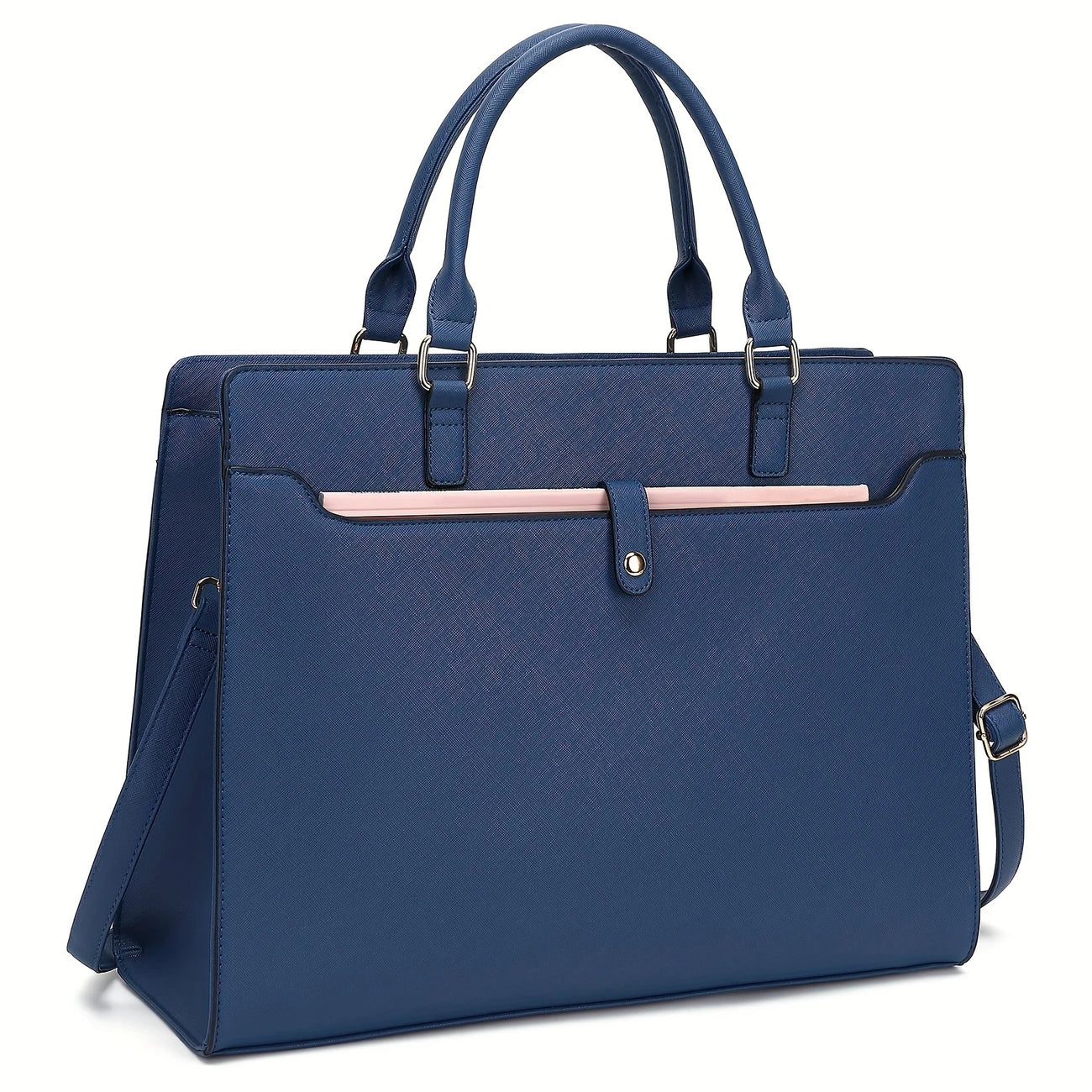 Women's High Quality Zipper Closure & Polyester Lining for Office & Business Professionals, Business Tote Bag